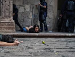 Asaid Castro, el hombre que mostró en una foto el enojo en Uruapan