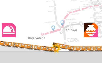 Infografía. Paso a paso el accidente de trenes en metro Tacubaya