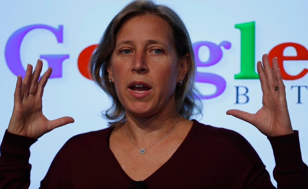 Luego se encuentra la historiadora y directora ejecutiva de Youtube, Susan Wojcicki. Foto: Archivo/Reuters