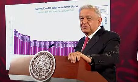 AMLO pronostica que economía crecerá 4% en 2023 y subirá el próximo año