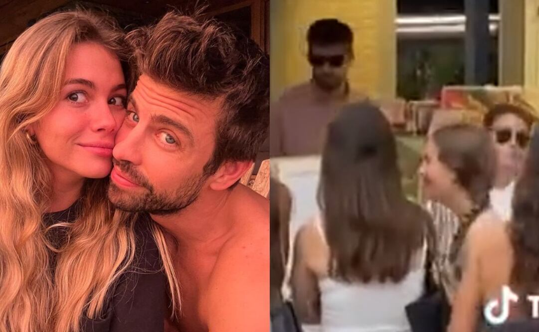 En la imagen, se puede ver a Clara Chía, novia de Gerard Piqué, luciendo gafas, al igual que el ex de Shakira.Foto: Captura vía TikTok.