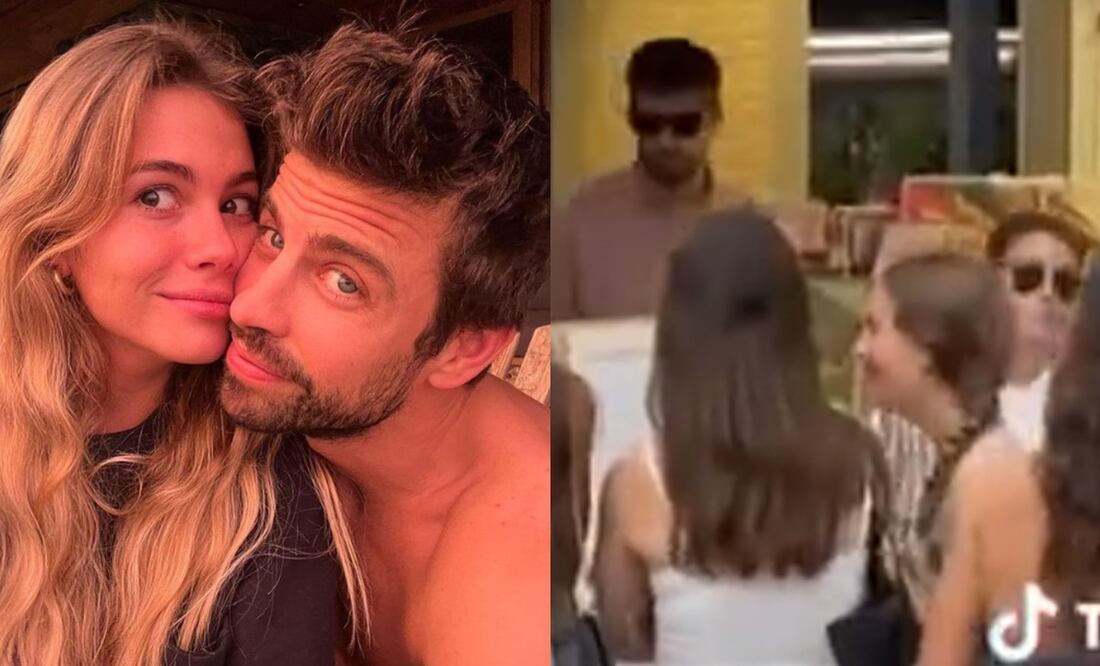 En la imagen, se puede ver a Clara Chía, novia de Gerard Piqué, luciendo gafas, al igual que el ex de Shakira.Foto: Captura vía TikTok.