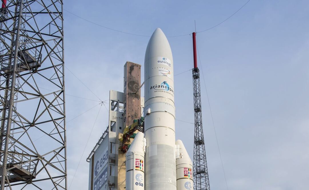 Posponen lanzamiento de un Ariane-5 con dos satélites