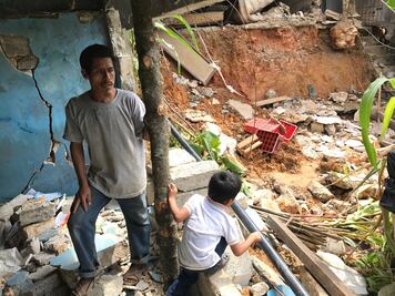 A 8 días del sismo, llegan funcionarios a zona mixe de Oaxaca