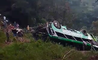 En Nochebuena, accidente de autobús deja ocho muertos en Zontecomatlán, Veracruz; 19 pasajeros resultan heridos