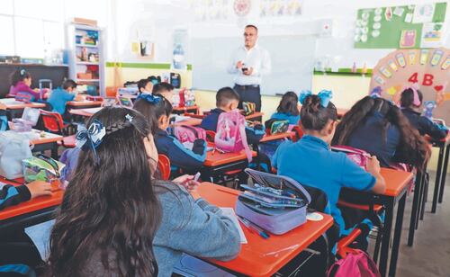 En la parte de servicios, los costos de la educación privada también contribuyeron a la subida del INPC. Archivo El Universal
