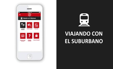 Lanzan nueva app para el Tren Suburbano