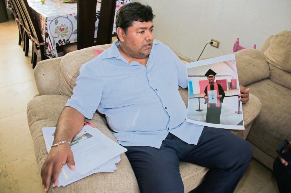 Además de luchar contra la impunidad por el homicidio de su hijo, don Armando lamenta tener que hacerlo también contra la Comisión Estatal de Derechos Humanos, “que da más garantías a los delincuentes que a las víctimas”, dice. Foto: LUMA LÓPEZ. 