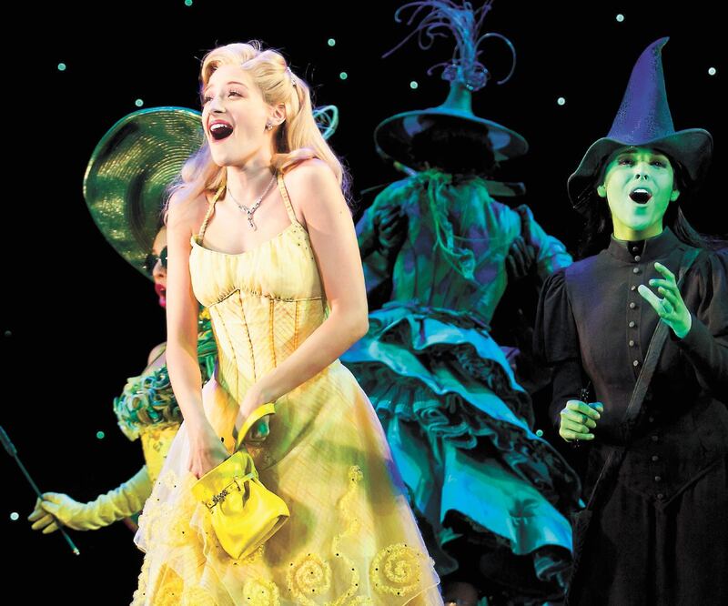 Con esta obra se inaugura el Teatro Telcel y Danna Paola interpreta el papel protagónico de Elphaba. FOTOS: ARCHIVO EL UNIVERSAL