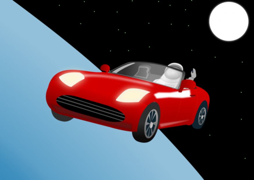 El Tesla rojo de Elon Musk se aproximó a Marte