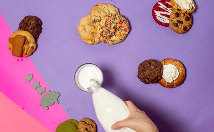 Galletas chilangas para chopear con leche bien fría