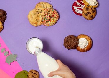 Galletas chilangas para chopear con leche bien fría