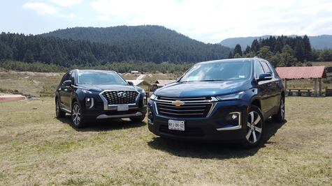 Frente a frente: Chevrolet Traverse Vs. Hyundai Palisade