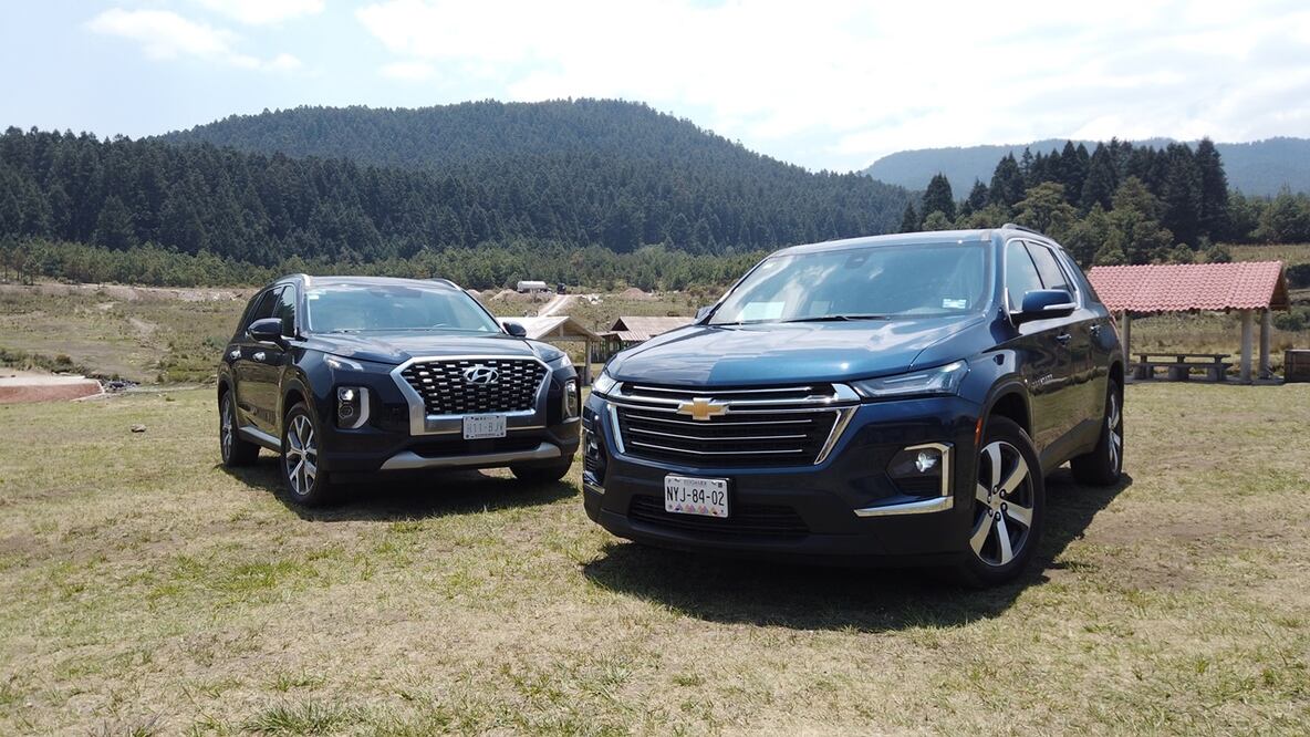 Frente a frente: Chevrolet Traverse Vs. Hyundai Palisade