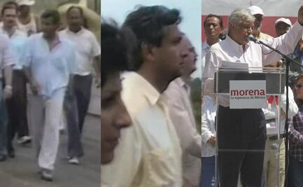 Estas son las marchas que ha encabezado AMLO desde hace más de 30 años