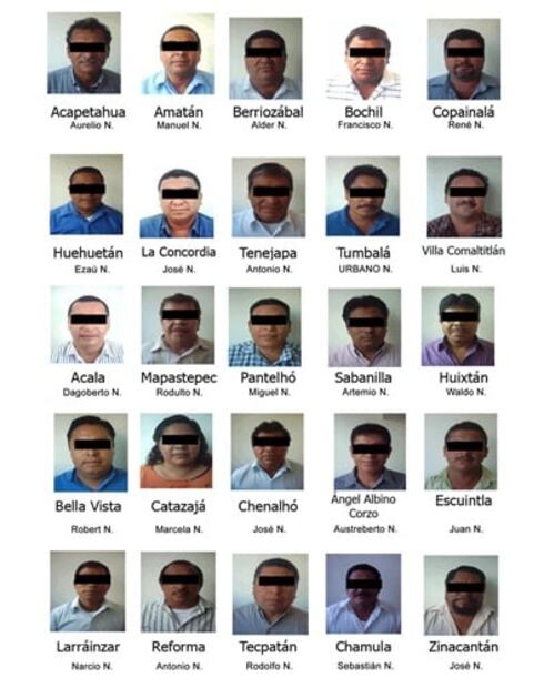 Consejero del Tribunal, entre 25 ex alcaldes señalados por desvío en Chiapas 