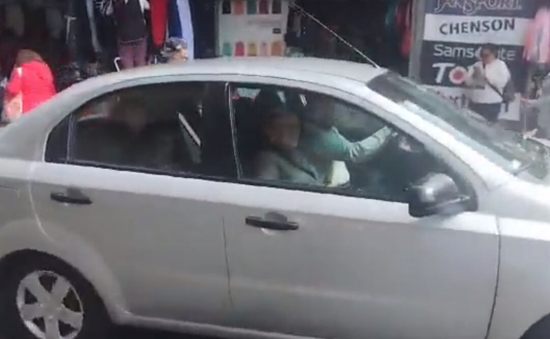 Claudia Sheinbaum en Palacio Nacional . Foto: Captura