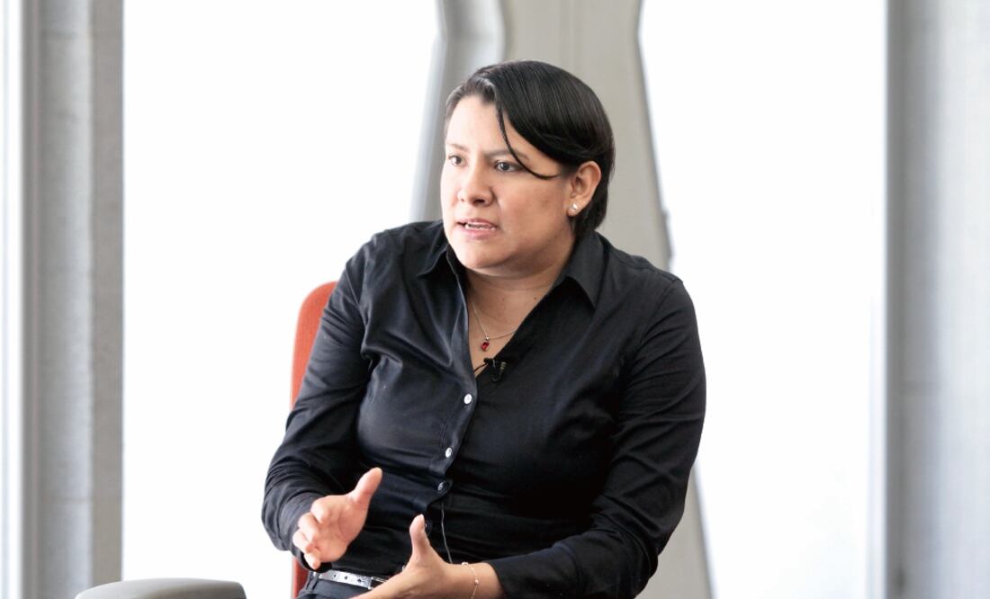 Perla Gómez Gallardo, presidenta de la CDHDF (CARLOS MEJÍA. EL UNIVERSAL)