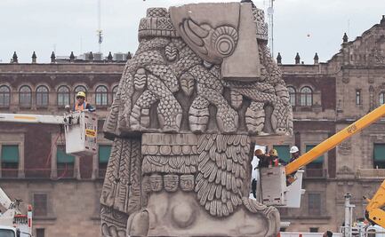 Hoy empieza videomapping sobre Tenochtitlan