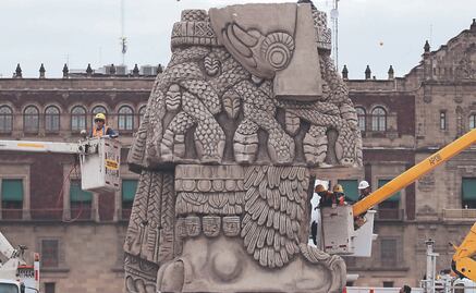 Hoy empieza videomapping sobre Tenochtitlan