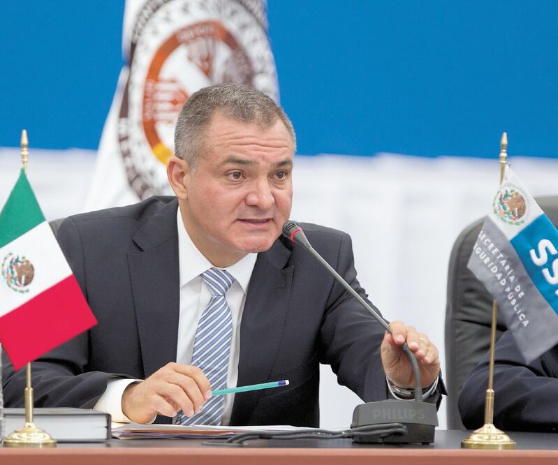 En el proceso de depuración de la Secretaría de Seguridad, las autoridades garantizan que no quedará ningún “cómplice” del exsecretario Genaro García. Foto/ARCHIVO EL UNIVERSAL
