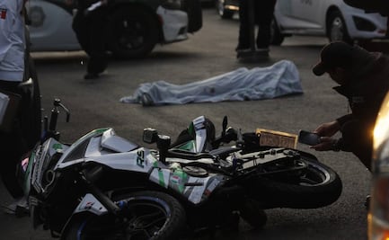 Cae policía que atropelló con su moto a adulto mayor en Coyoacán