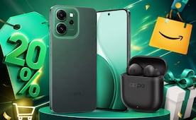 Amazon México rebaja el OPPO Reno14F 5G Verde con hasta 20% de descuento; oferta incluye audífonos inalámbricos de regalo