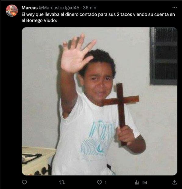 Meme El Borrego Viudo