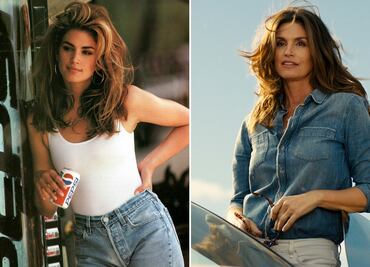 Cindy Crawford recrea comercial del Super Bowl de 1992