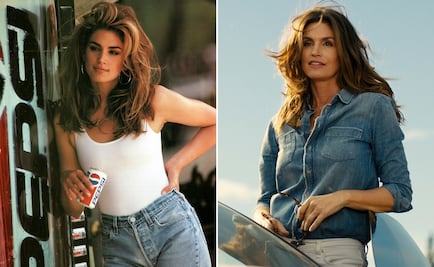 Cindy Crawford recrea comercial del Super Bowl de 1992