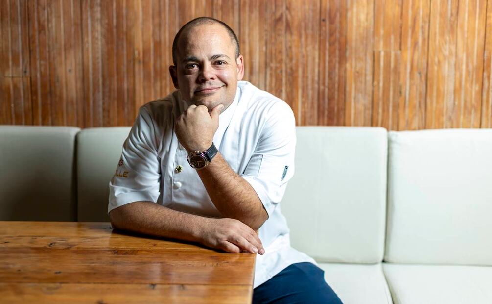 Roberto Alcocer, chef de Valle, en San Diego y Malva, en Ensenada. Foto: Cortesía.