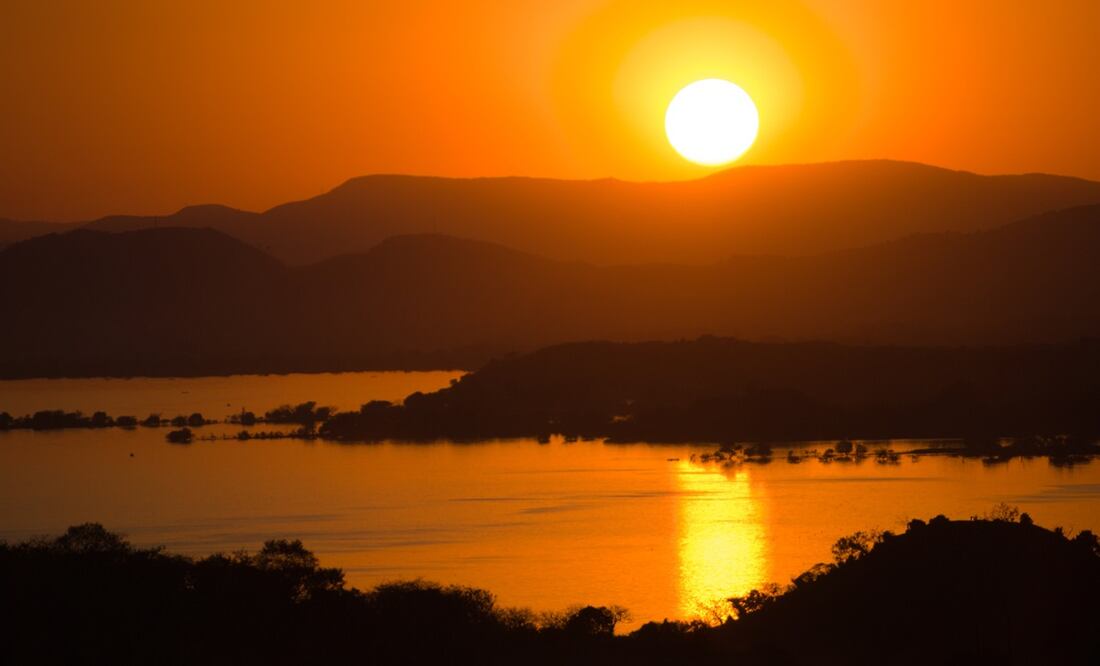 Amanecer en la isla de Mezcala. Foto: Cortesía Secretaria de Turismo de Jalisco