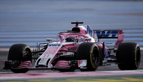 'Checo' abandona por primera vez en la campaña en GP de Francia