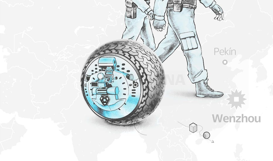 La policía del futuro, robots patrullan las calles de China