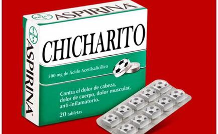 'Chicharito' toma "aspirina" para los memes