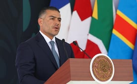 Poder de funcionarios es efímero, afirma García Harfuch; destaca viaje a Argentina para representar a México