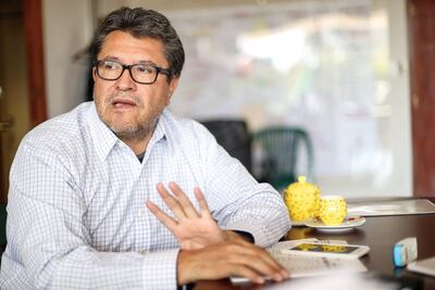 Monreal descarta reñir con Martí Batres