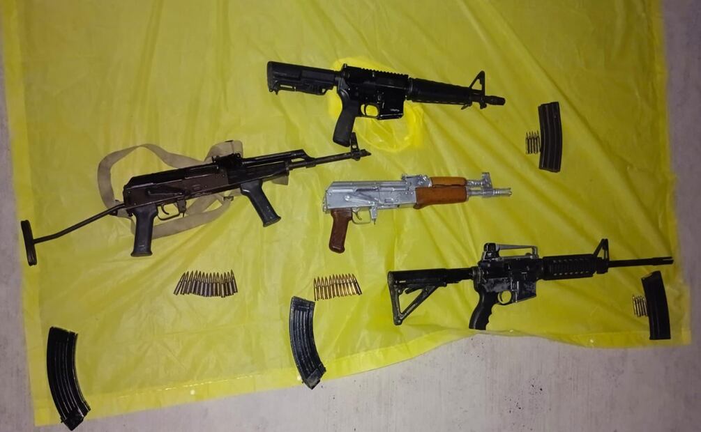 Detienen a 12 presuntos integrantes del crimen organizado en Nuevo León. Foto: Especial