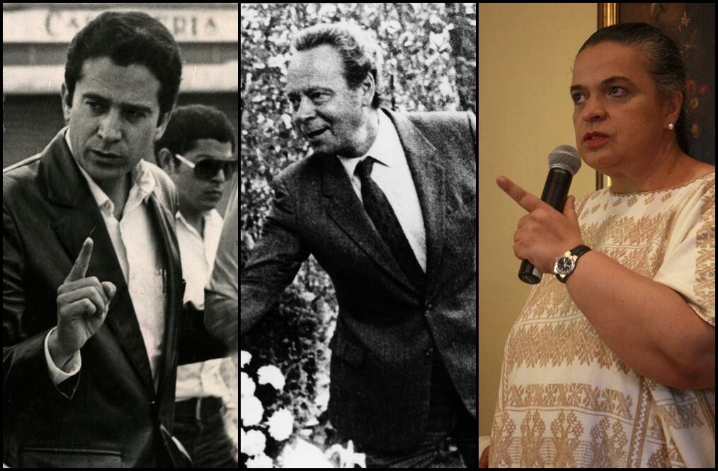 En la imagen Alfredo del Mazo González, Jesús Silva-Herzog Flores y Beatriz Paredes (i-d). Foto: Archivo/EL UNIVERSAL