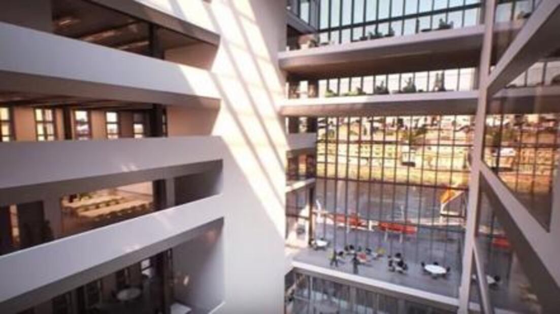 La nueva galería del artista Damien Hirst luchará por el premio RIBA