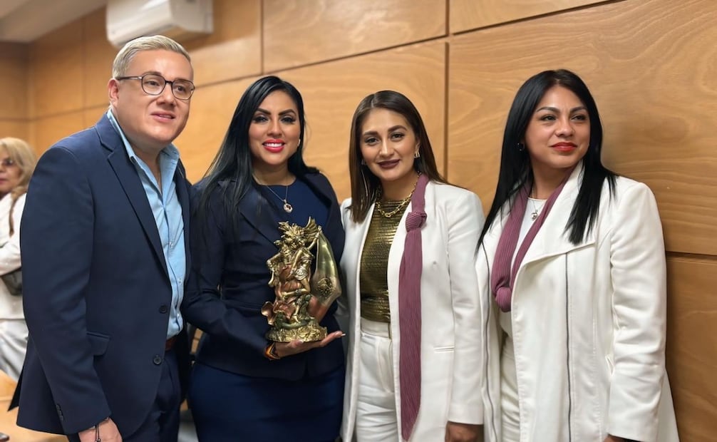 Reconocen a diputada Adriana Belinda Quiroz en XXX Foro Internacional de Mexicanas a la Vanguardia, Mujeres de Valor 2026. Foto: Especial