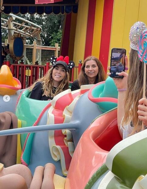 Belinda festejó así su cumpleaños en Disney
