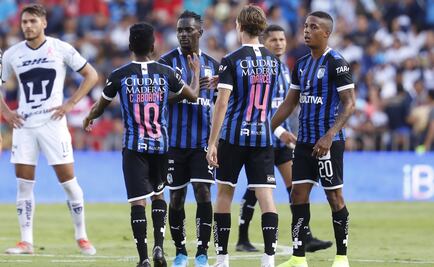 Querétaro golea a Pumas en La Corregidora