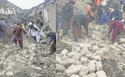 Suman 26 afganos muertos tras terremotos