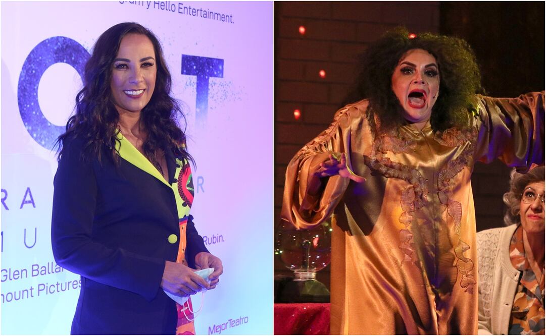 Consuelo Duval asistió al teatro a apoyar a Lorena de la Garza. Foto: Carlos Mejía/EL UNIVERSAL