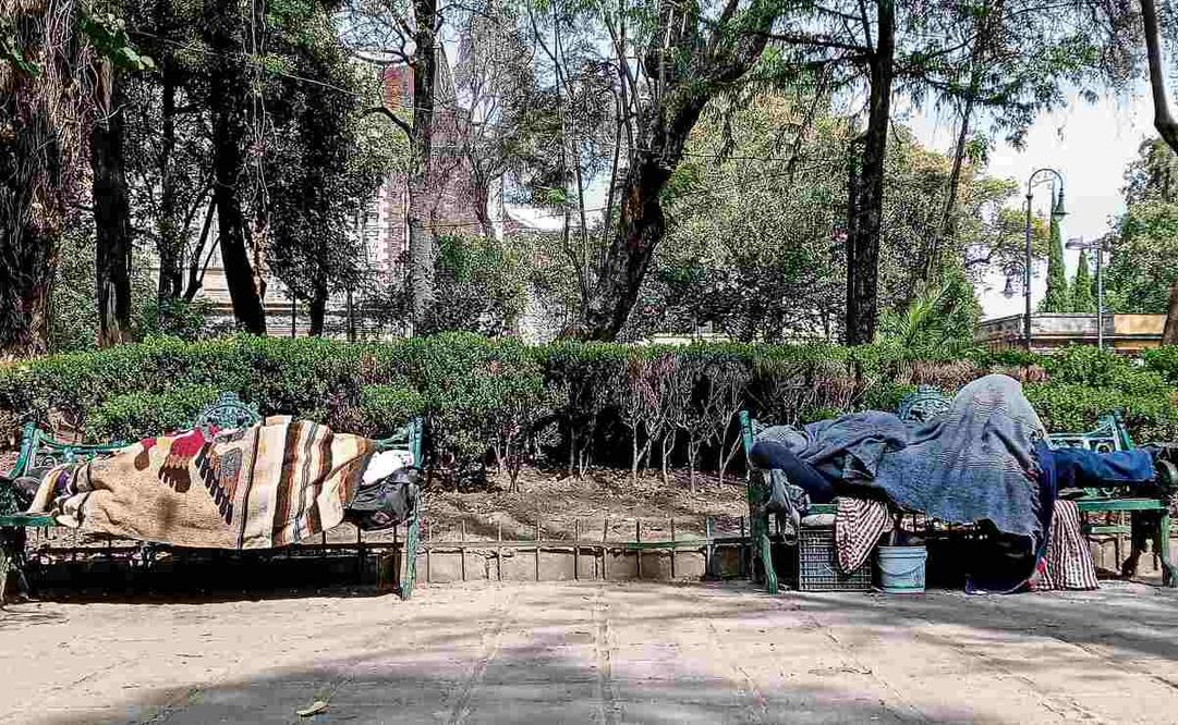 Autoridades capitalinas han identificado a personas venezolanas, haitianas, hondureñas, guatemaltecas y estadounidenses viviendo en la calle. (29/01/2025) Foto: Gabriel Pano | El Universal