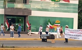 Realizan nueva protesta en favor de Danna Yanina "N" en Ciudad Madero; exigen destitución del fiscal de Tamaulipas