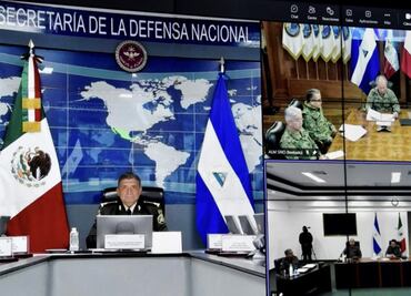 Fuerzas Armadas de México sostienen reunión bilateral de manera virtual con sus homólogos de Nicaragua
