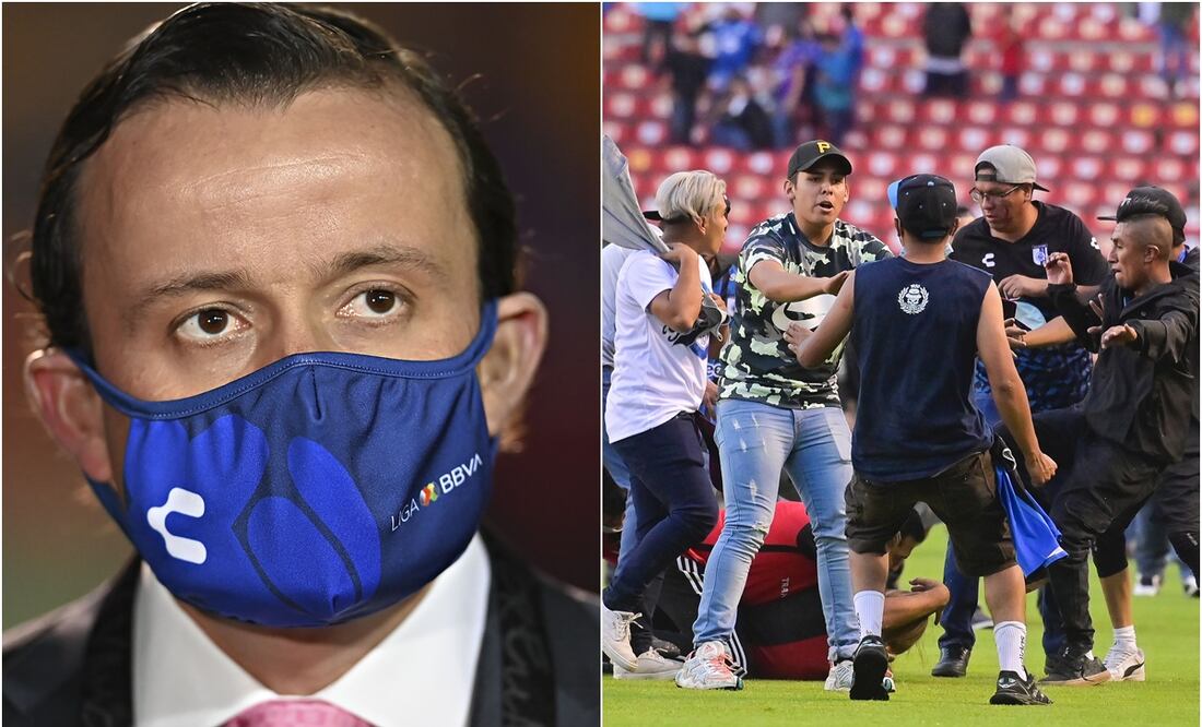 MIKEL ARRIOLA CONFIRMÓ QUE EL PARTIDO QUERÉTARO VS ATLAS YA NO SE REANUDARÁ HOY - FOTO: ESPECIAL