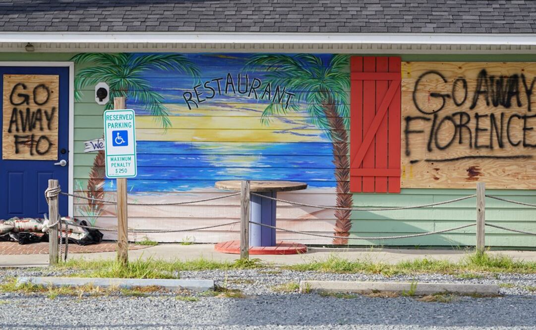 Medidas de protección en Carolina del Norte ante la llegada del huracán (Foto: Reuters)